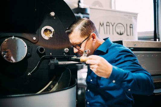 Trommelröstung - Für unseren Kaffee nur das Beste - MAYOLA® Kaffee