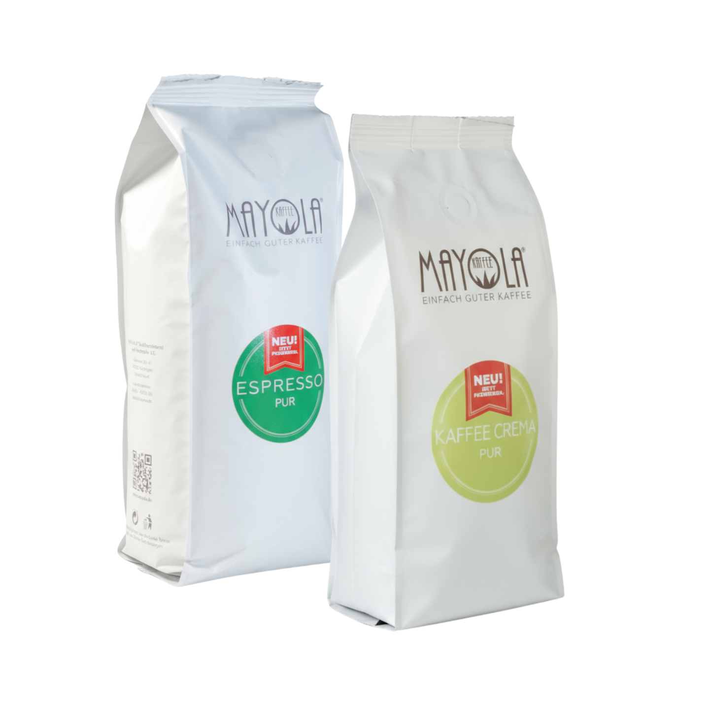 Pur-Bundle 2x (indiv. Probierset mit Espresso & Kaffee Crema)