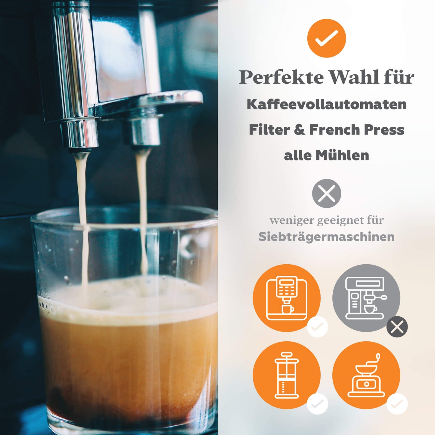 Kaffee Crema Kräftig