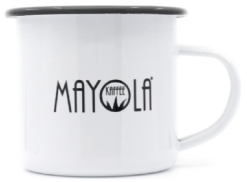 Vintage Emaille Mayola Tasse