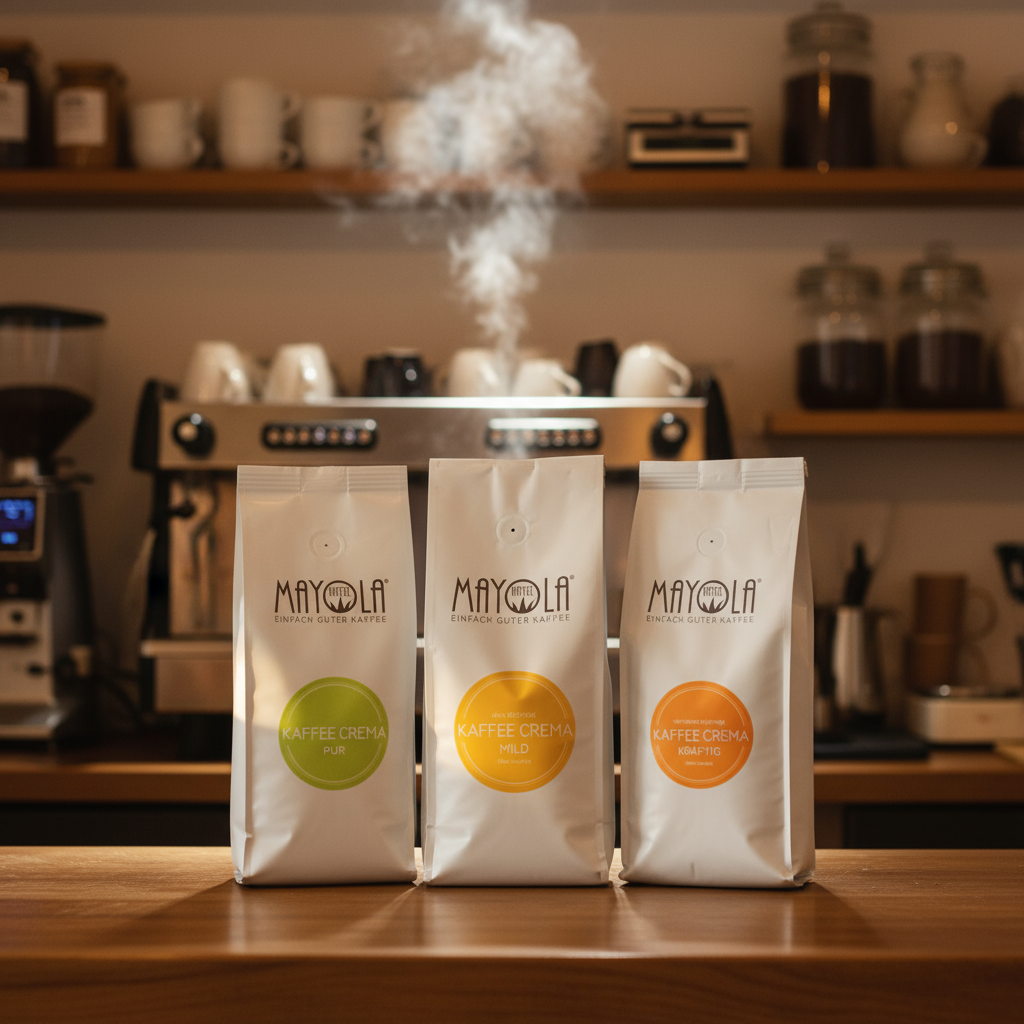 Kaffee Crema-Bundle 3x (indiv. Probierset in Kräftig, Mild & Pur)