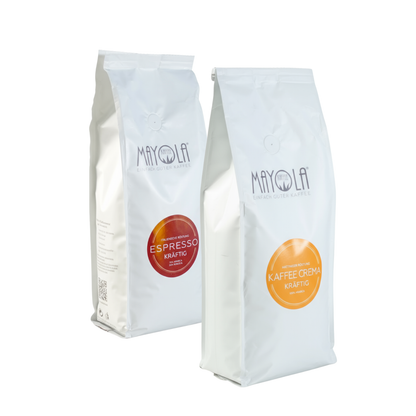 Kräftig-Bundle 2x (indiv. Probierset Espresso & Kaffee Crema)