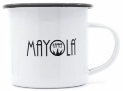 Vintage Emaille Mayola Tasse